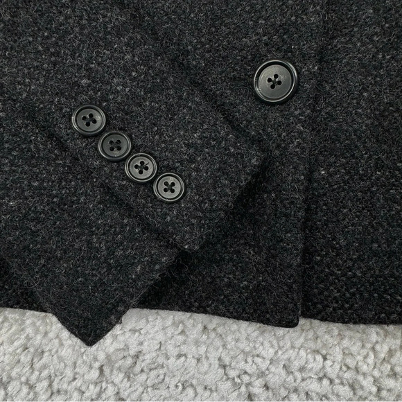 Lauren Ralph Lauren Tweed Wool Blend Blazer. Size 12. Flecked Academia Preppy - Picture 8 of 10